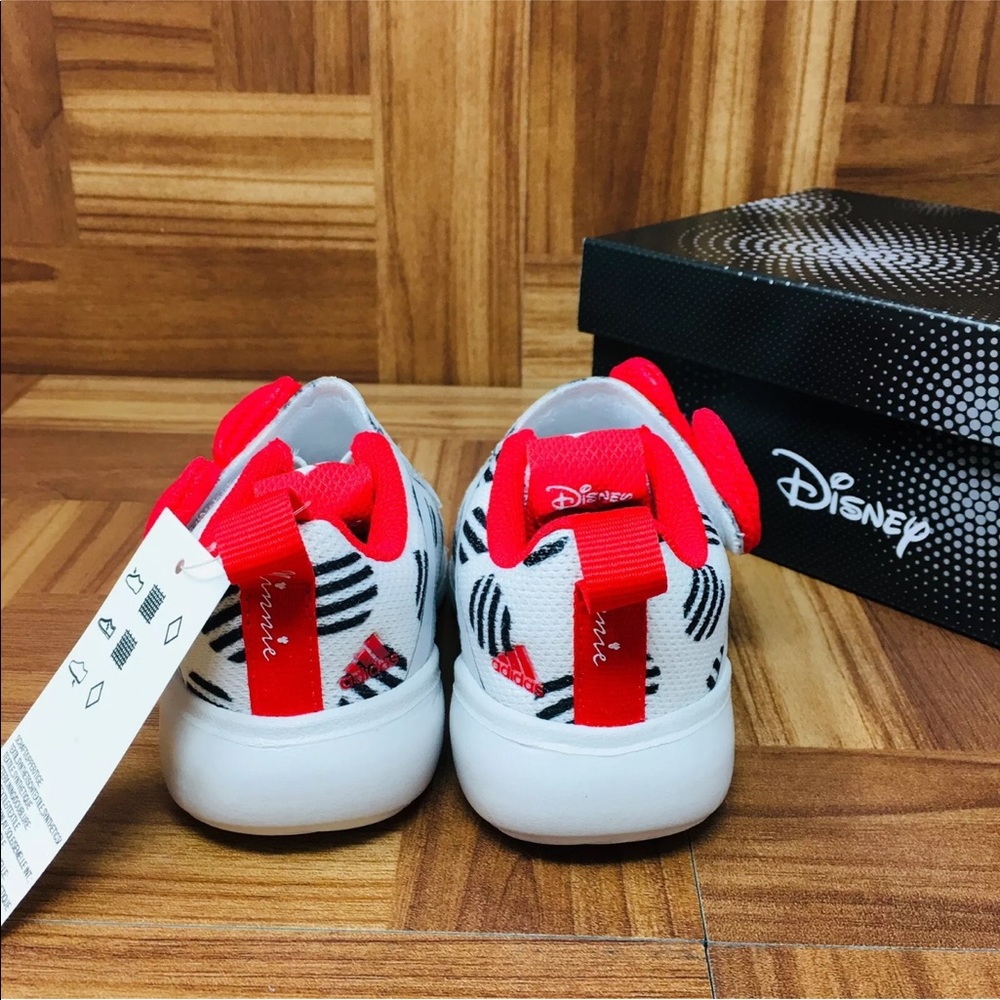 NEW Adidas x Disney Minnie Mouse Toddler Girl Shoe - Picture 5 of 8